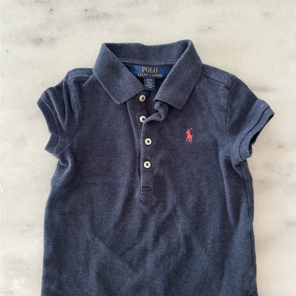 Polo by Ralph Lauren Kids Dark Blue Polo Shirt